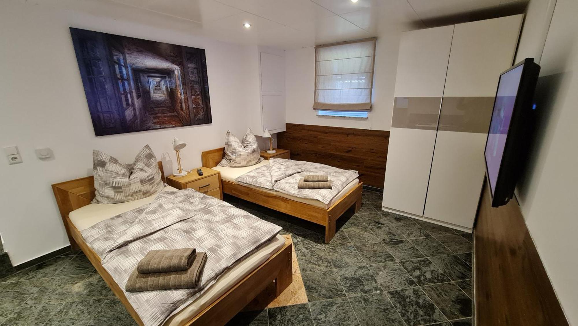 Handwerkerwohnung-Monteurunterkunft Darmstadt Buitenkant foto